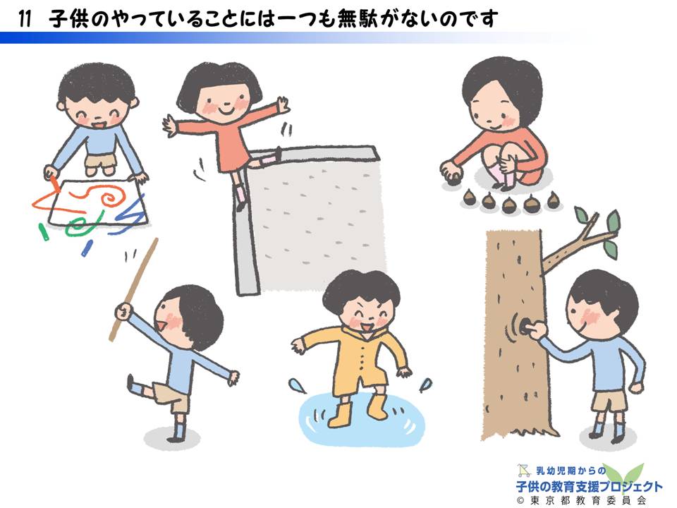 教材IV　「ふれあって、親子の絆を」 スライド11