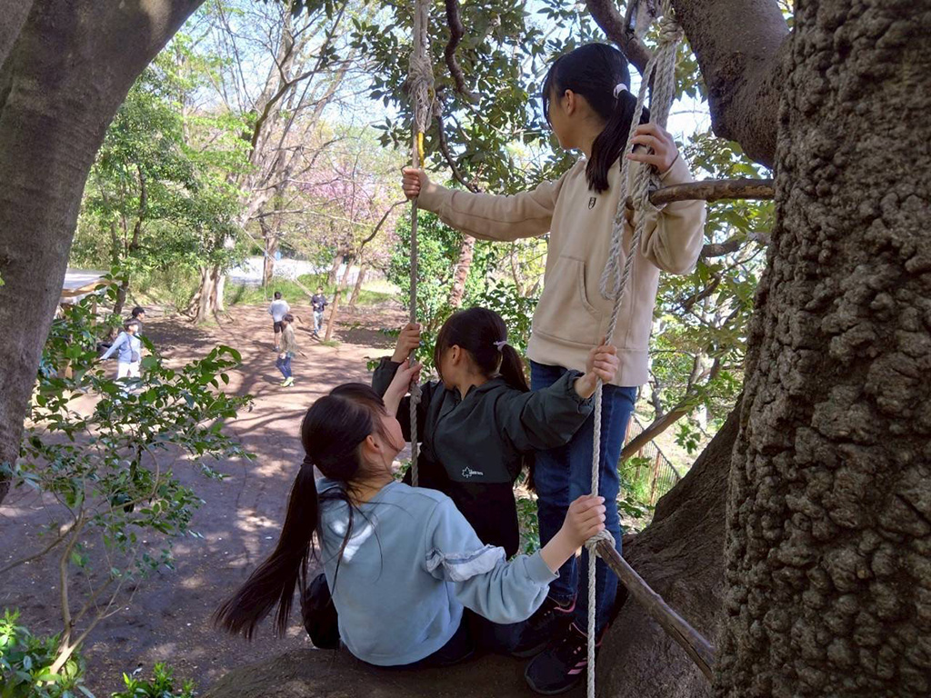 遊び？工作する？ぼーっとする？の体験の様子