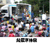 起震車体験